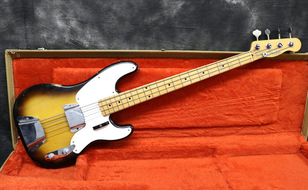 1956 Fender Precision Bass, 2 Tone Sunburst