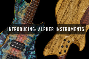 Introducing Alpher Instruments: Yorkshire's Finest Bass Guitars Now Available at Andy Baxter Bass & Guitars!