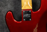 Olinto 5-String PJ - Candy Apple Red Relic