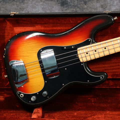 1977 Fender Precision Bass, Sunburst