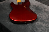 Olinto 5-String PJ - Candy Apple Red Relic