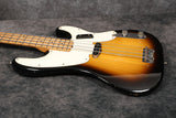 1957 Fender Precision Bass, Sunburst Refinish