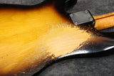 1957 Fender Precision Bass, Sunburst Refinish