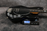 2010 Music Man BFR StingRay - 4H 3EQ - Black Sparkle