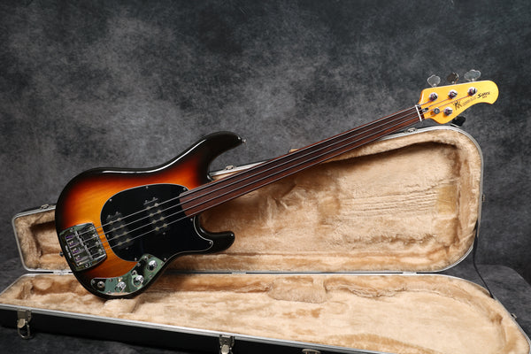 1979 Music Man Sabre, Fretless, Sunburst