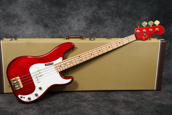 ベース Fender Precision Special Candy Apple Red 1982 Fender Precision Special, Candy Apple Red – Andy Baxter
