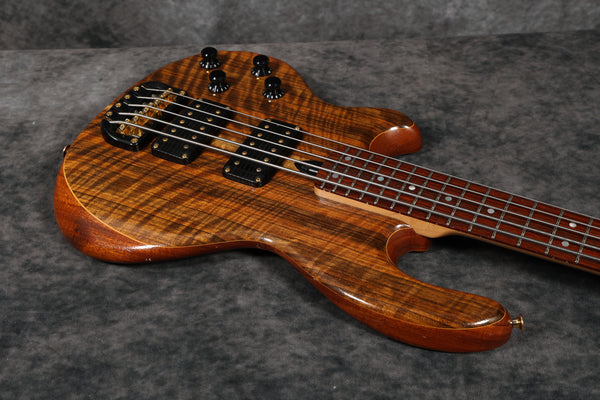 1993 Wal MK2 Custom, 5-String, Shedua Facings – Andy Baxter Bass & Guitars