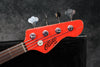 Olinto 4-String J - Fiesta Red Relic