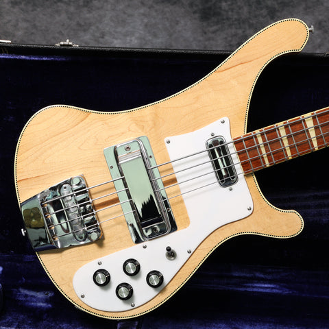1973 Rickenbacker 4001, Mapleglo - Checkerboard