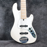 2020 Lakland Skyline DJ-5 Darryl Jones 5-String, Pearl White