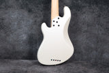 2020 Lakland Skyline DJ-5 Darryl Jones 5-String, Pearl White