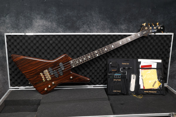 2007 Warwick Stryker 4-String - Ziricote Top