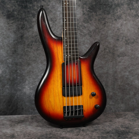 2021 Ibanez GWB205 - Fretless - Tequila Sunrise Flat