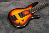 2021 Ibanez GWB205 - Fretless - Tequila Sunrise Flat