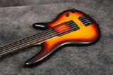2021 Ibanez GWB205 - Fretless - Tequila Sunrise Flat