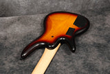 2021 Ibanez GWB205 - Fretless - Tequila Sunrise Flat