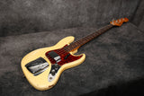 1961 Fender Jazz Bass Olympic White - Refinish By Clive Brown