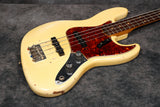 1961 Fender Jazz Bass Olympic White - Refinish By Clive Brown
