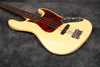 1961 Fender Jazz Bass Olympic White - Refinish By Clive Brown