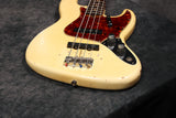 1961 Fender Jazz Bass Olympic White - Refinish By Clive Brown