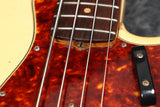 1961 Fender Jazz Bass Olympic White - Refinish By Clive Brown