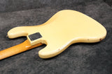 1961 Fender Jazz Bass Olympic White - Refinish By Clive Brown