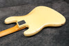 1961 Fender Jazz Bass Olympic White - Refinish By Clive Brown