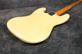 1961 Fender Jazz Bass Olympic White - Refinish By Clive Brown