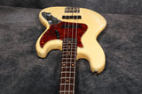 1961 Fender Jazz Bass Olympic White - Refinish By Clive Brown