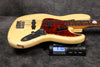 1961 Fender Jazz Bass Olympic White - Refinish By Clive Brown