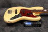 1961 Fender Jazz Bass Olympic White - Refinish By Clive Brown
