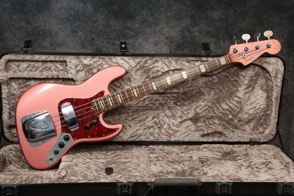 1966 Fender Jazz Bass, Burgundy Mist Refinish
