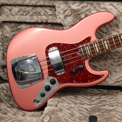 1966 Fender Jazz Bass, Burgundy Mist Refinish