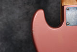 1966 Fender Jazz Bass, Burgundy Mist Refinish