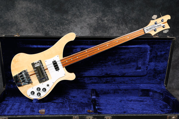 1977 Rickenbacker 4001, Mapleglo, Fretless