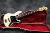 2013 Fender American Deluxe Jazz Bass - Olympic White