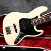 2013 Fender American Deluxe Jazz Bass - Olympic White