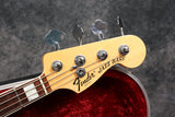 2013 Fender American Deluxe Jazz Bass - Olympic White