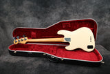 2013 Fender American Deluxe Jazz Bass - Olympic White