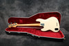 2013 Fender American Deluxe Jazz Bass - Olympic White