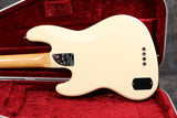 2013 Fender American Deluxe Jazz Bass - Olympic White