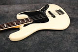 2013 Fender American Deluxe Jazz Bass - Olympic White