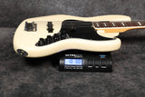 2013 Fender American Deluxe Jazz Bass - Olympic White