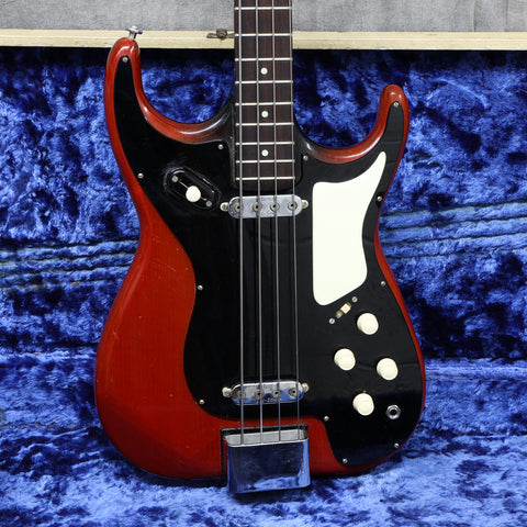 1961 Burns Artist Bass - Model 1867 - Cherry Red