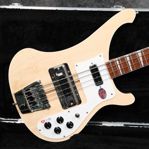 2026 Rickenbacker 4003, Mapleglo, Mint/Unplayed