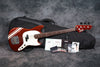 Olinto 4-String Short Scale - Candy Apple Red Relic