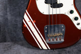 Olinto 4-String Short Scale - Candy Apple Red Relic