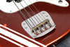 Olinto 4-String Short Scale - Candy Apple Red Relic