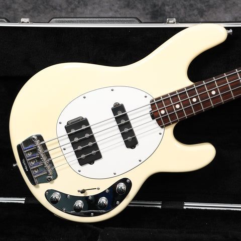 2008 Music Man Stingray 3EQ, HS, White w/Matching Headstock