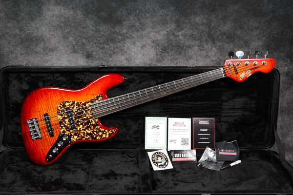 Olinto 5-String J - NAMM '26 Show Special - Cherryburst Relic